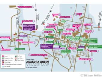 Myoko Kogen Village Map