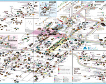 Niseko Hirafu Area Map