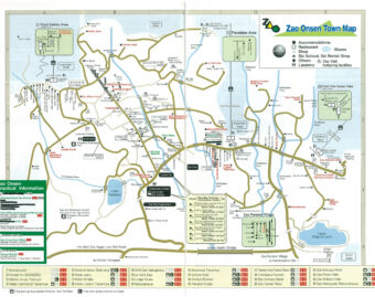 Zao Village Map