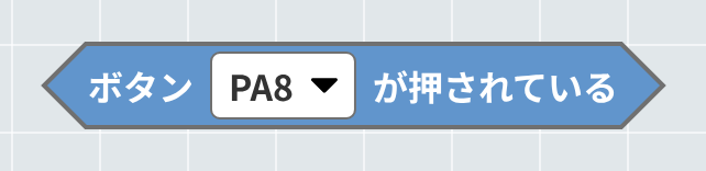 ボタンが押されている