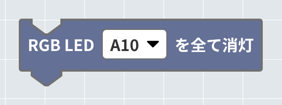 LEDを全て消灯