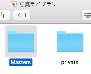 写真ライブラリのパッケージの中身