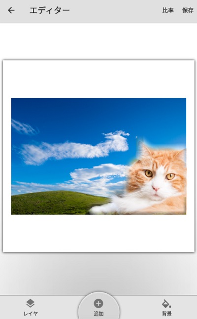 Blend Collageの写真編集