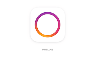 インスタグラムのロゴの種類「ハイパーラプス」