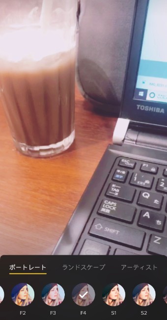 動画フィルター