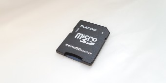 micsoSD→SDカード変換アダプタ