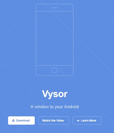 Vysorの公式サイト