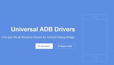 「Universal Windows ADB Driver」のダウンロード