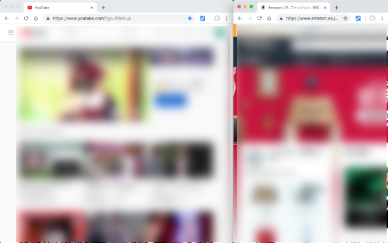 6:4でブラウザが分割されます。