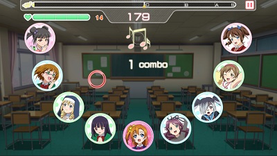 ラブライブ！スクールアイドルフェスティバルのゲーム画面
