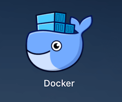 Launchpadにある「Docker」