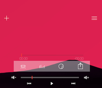 ColatPlayerの画面