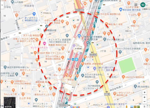 Googleマップの誤表記