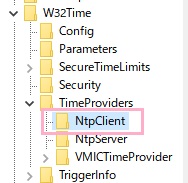 レジストリエディターが表示