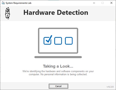 情報検出が完了するとブラウザに結果が表示