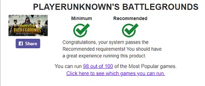 ゲームをプレイできるかどうかがマークで表示