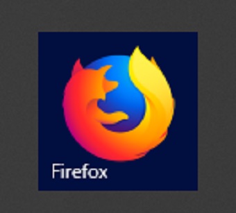 デスクトップやタスクバーにあるFirefoxのアイコン