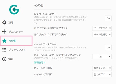 「その他」項目