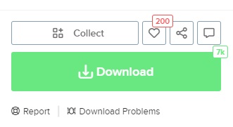 「Download」ボタン