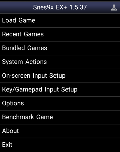 ホームメニュー