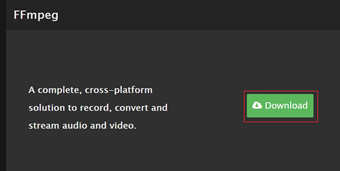 大きな[Download]ボタン