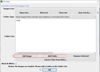「Add Image・Add Folder」