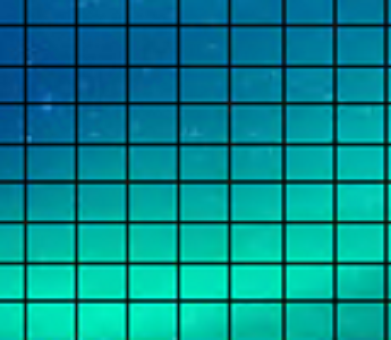 モザイクアート作成用写真を配置する枠線