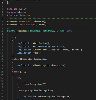 CsvGridEdのソースコード