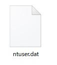「ntuser.dat」のファイル