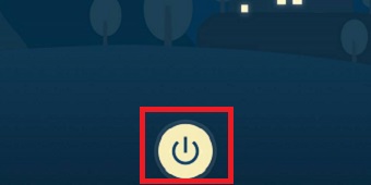 丸いアイコンをタップ