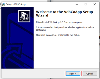 [Next]をクリック