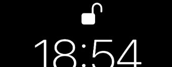 iPhoneのロック画面の解除