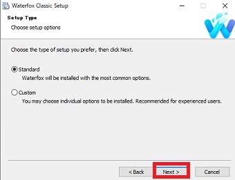 「Next」をクリック