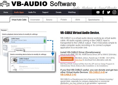 トップページの「Download」ボタンをクリック