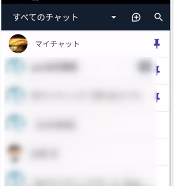 Chatworkの認証に成功した画面