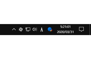 Windowsのタスクバー