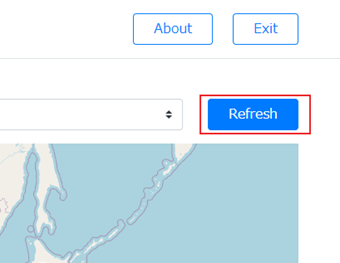 [Reflesh]ボタンをクリック