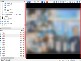 ビューワー側を一回クリックしてビューワーをアクティブにする