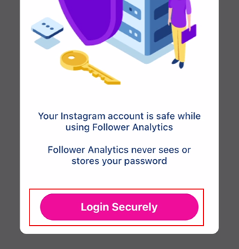 [Login Security]をタップ