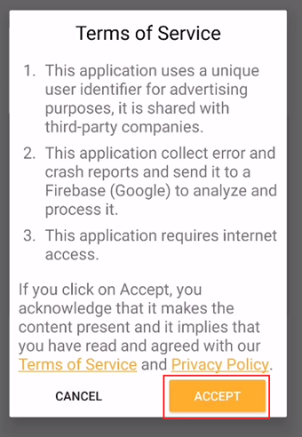 Follower Analyzer for Instagramの初回起動画面