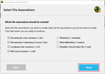 [Next]をクリック