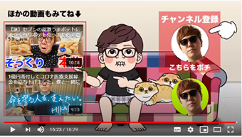 YouTube カード