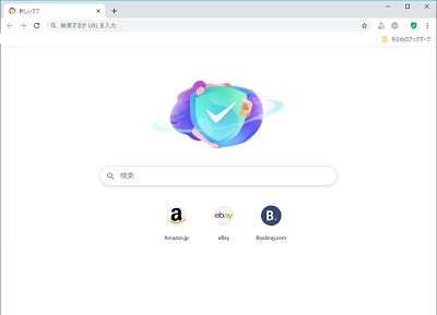 Avast Secure Browserの画面