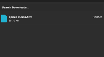 ダウンロード完了画面