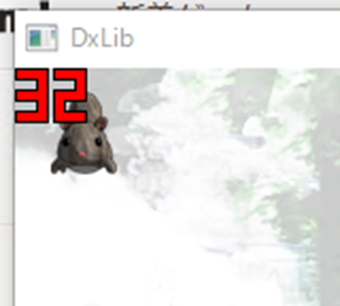 フレームレートの数字が赤くなって録画が開始された画面