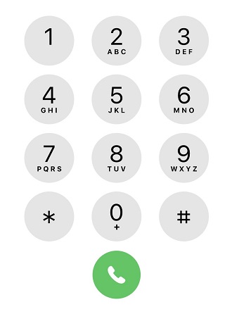 「電話」を開きキーパッドに「*#06#」と入力