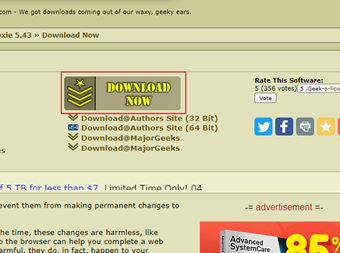 [DOWNLOAD NOW]をクリックしてインストーラをダウンロード