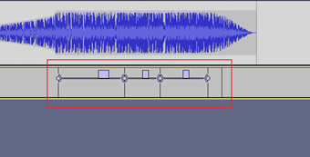 ラベルトラックを複数箇所設定する