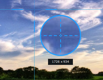 録画範囲を選択