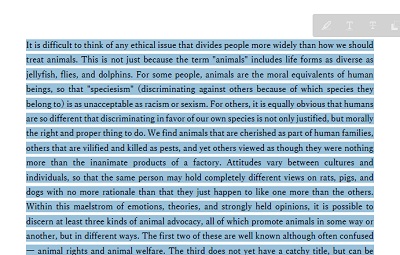 翻訳したい英語テキストをドラッグで選択